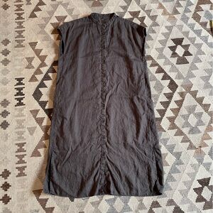 Muji | Dresses | Muji Linen Dress Size Ml | Poshmark